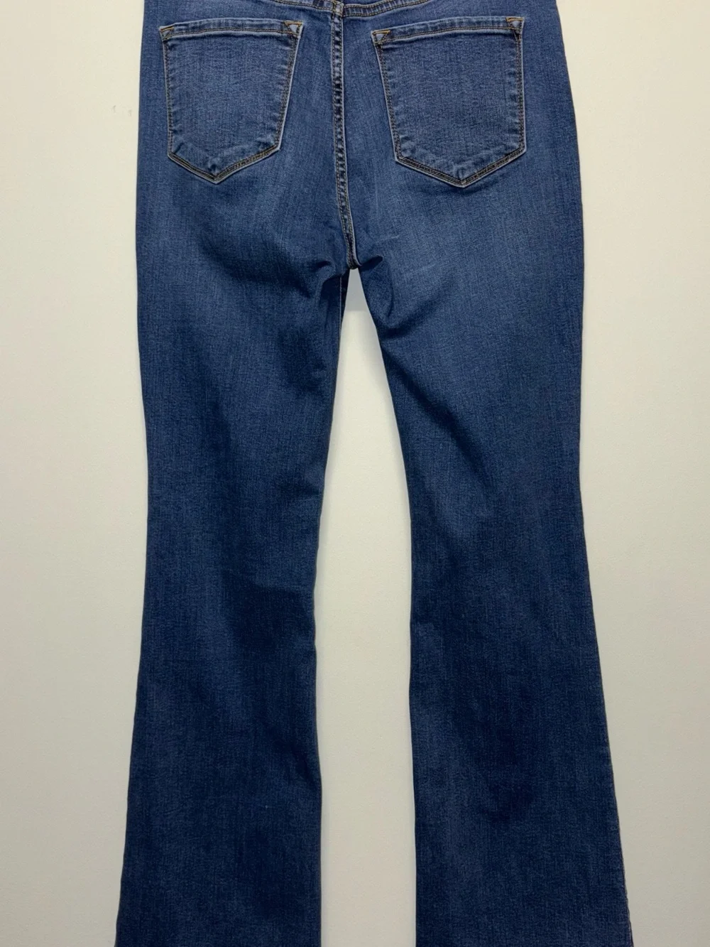 KanCan Distressed Dark Blue Flare Jeans Women’s 11/29 - Picture 4 of 11